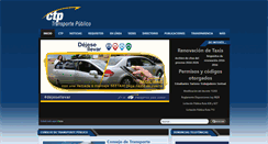 Desktop Screenshot of ctp.go.cr